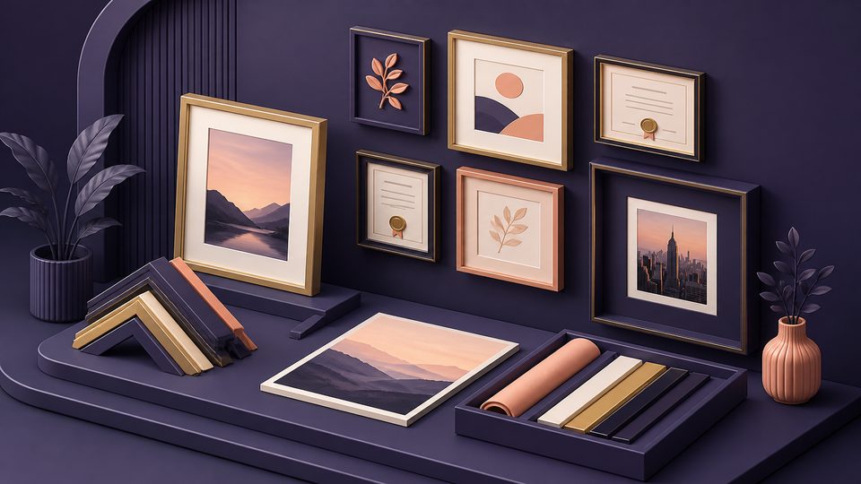 Photo and certificate framing solutions