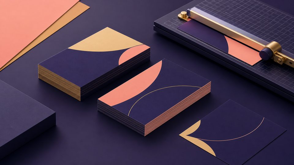 Professional visiting card printing
